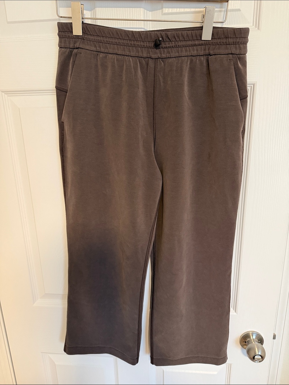 Lululemon Softstreme high rise cropped pant - espresso